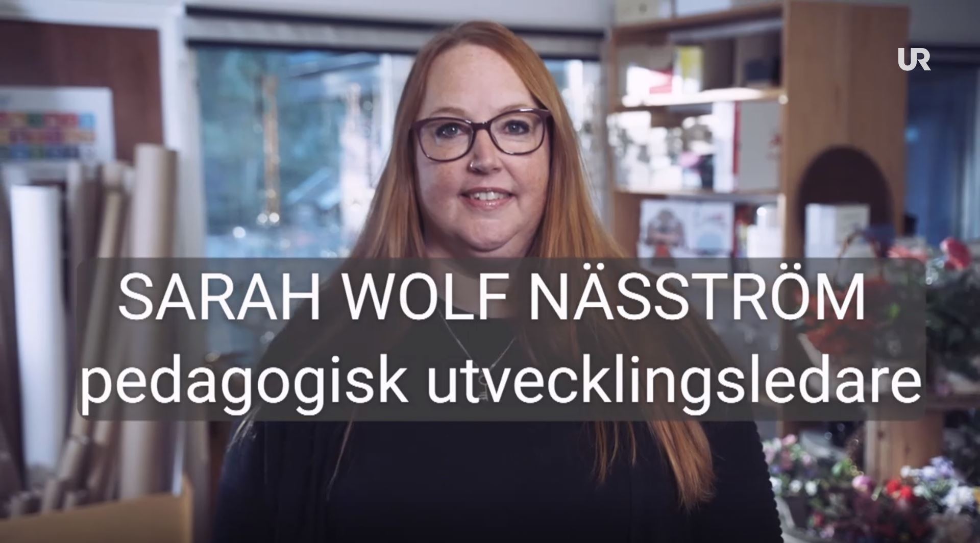 Sarah Wolf Näsström pedagogisk utvecklingsledare