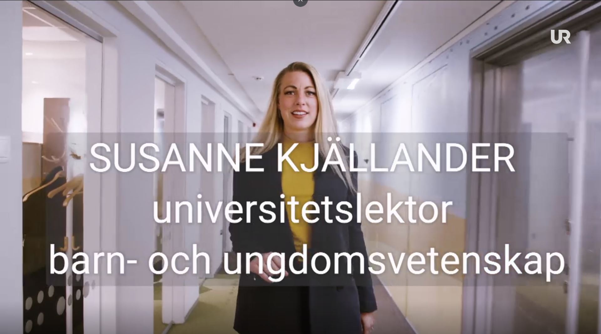 Susanne Kjällander universitetslektor