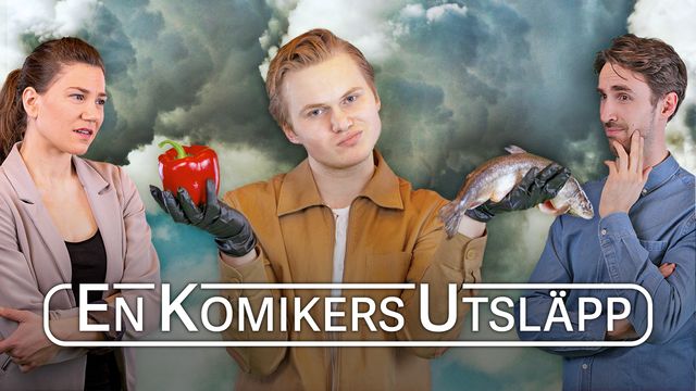 Komikern Christoffer Nyqvist i En komikers utsläpp