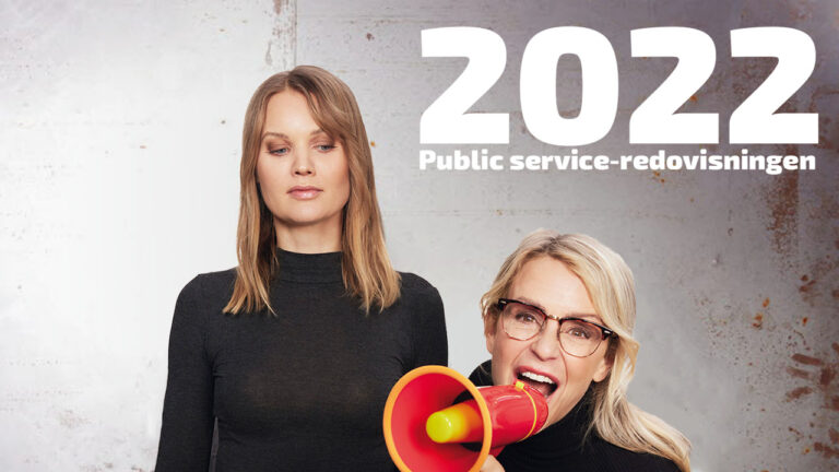 UR:s public service-redovisning för 2022 är inlämnad