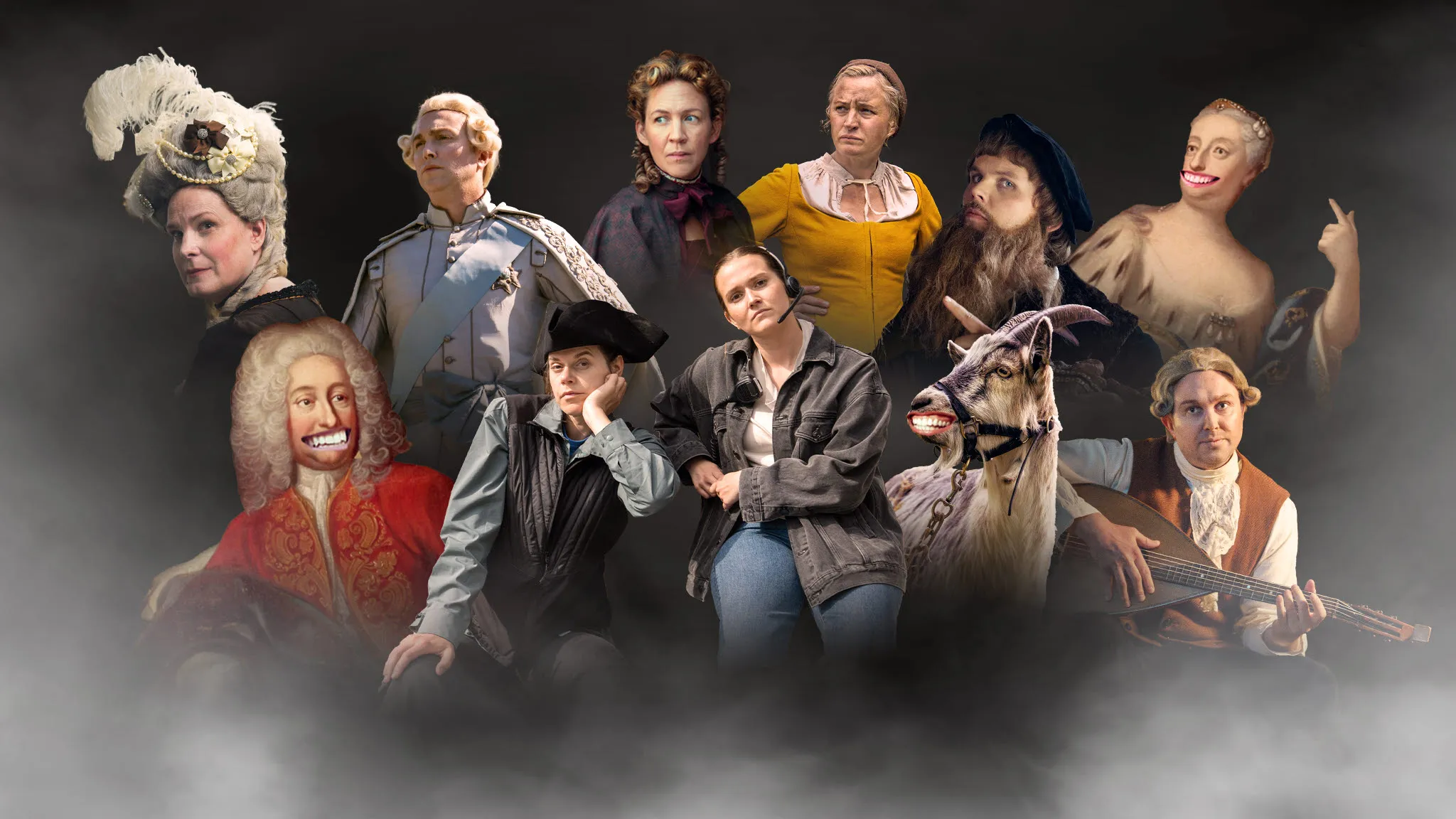 Vilken historia – humoristiskt kostymdrama för mellanstadiet