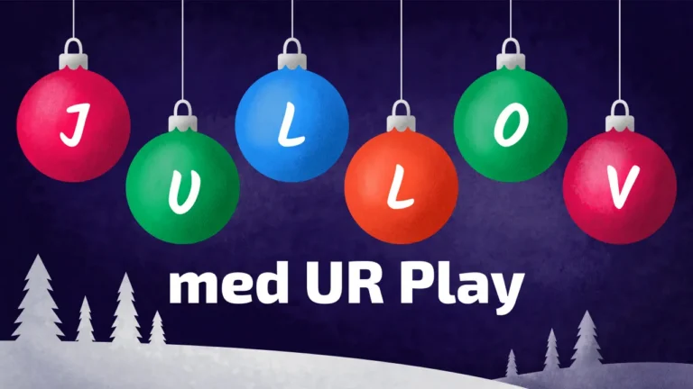 Jullovet med UR Play: Tips för åk 4-6