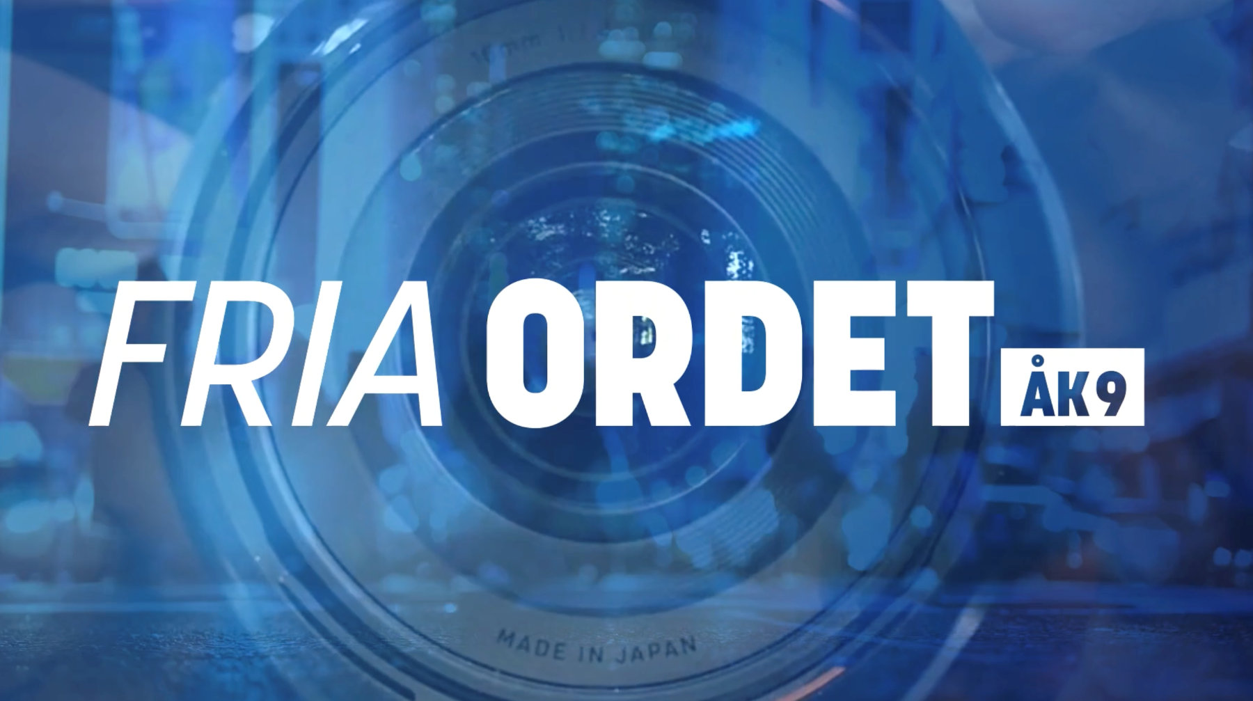 Smygpremiär för Fria ordet – nyhetsjournalistik för åk 9