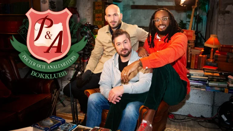 Humor möter litteratur i UR:s nya bokklubb