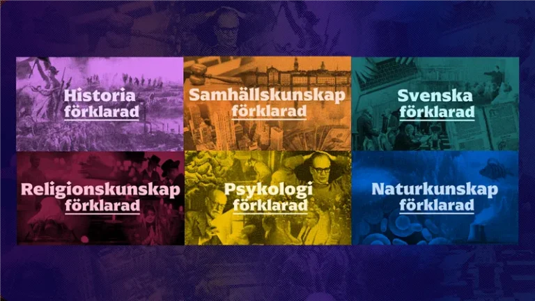 Nya avsnitt i Förklarad – aktuella teman som engagerar gymnasieelever