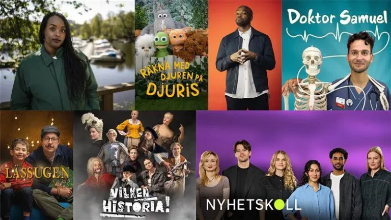 Sju nomineringar för UR i Kristallen 2025