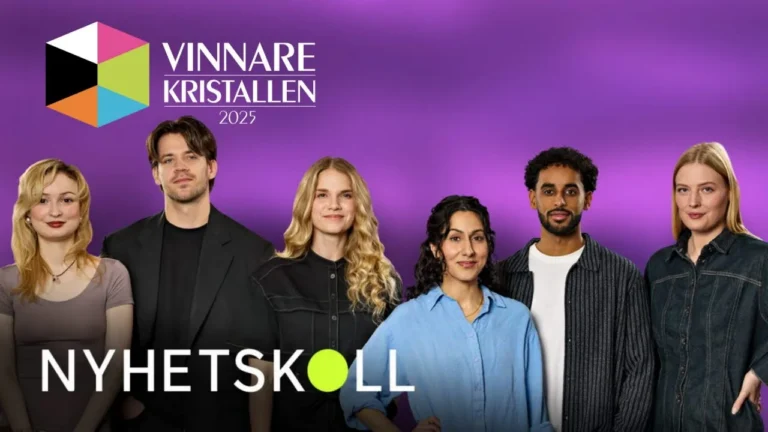 Nyhetskoll är årets nyhets- och aktualitetsprogram – Kristallen 2025